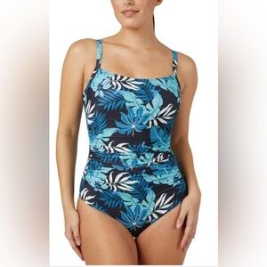 32 degree Floral Print One Piece Swimsuit